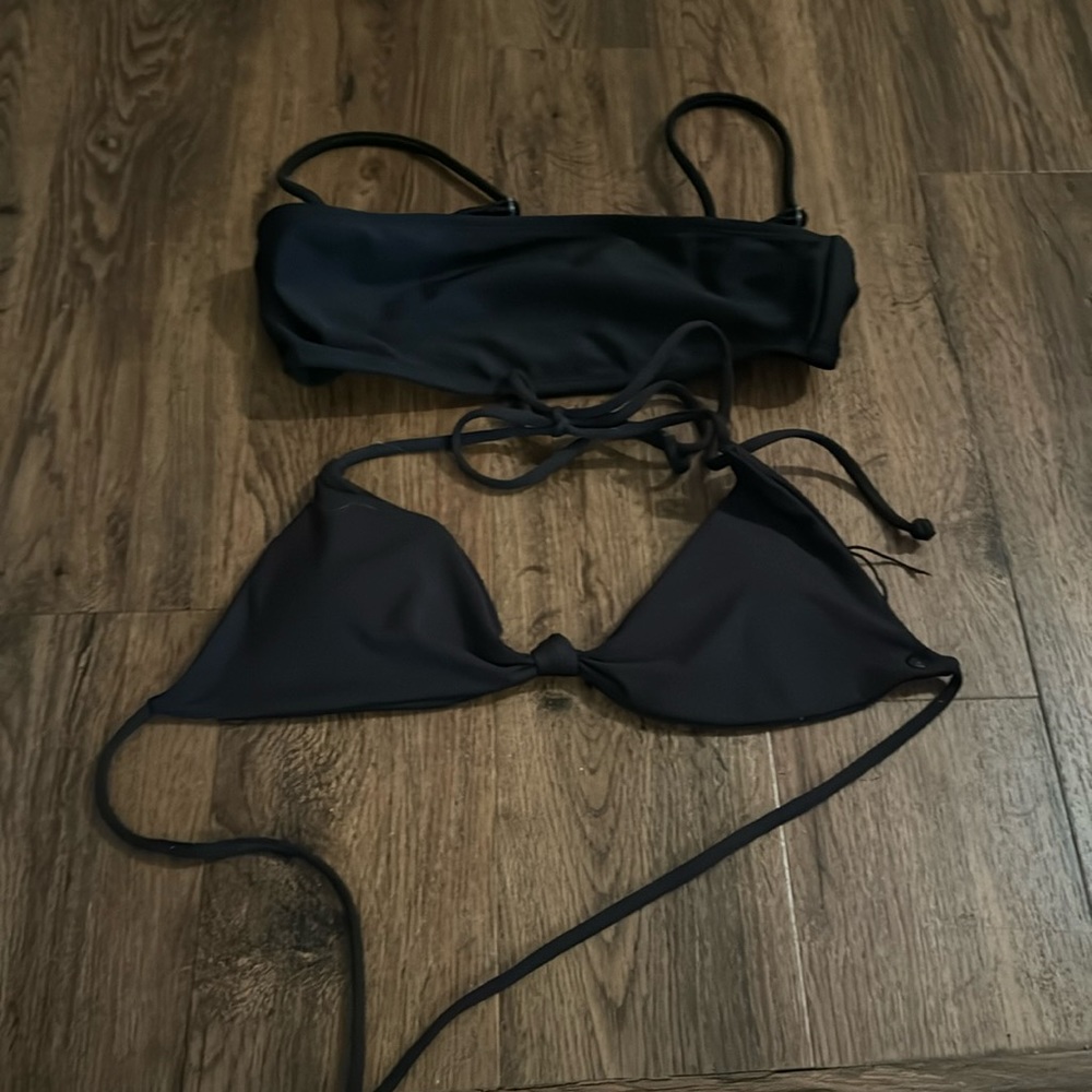 Two black Bikini Tops
